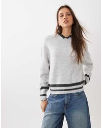 Cotton On - Sporty Stripe Hoodie - Lyst