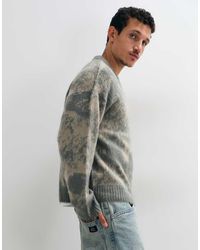 The Ragged Priest - Fuzzy Glitch Camo Jumper - Lyst
