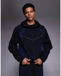 Nike - Tech Woven Oversized Full Zip Hoodie - Lyst