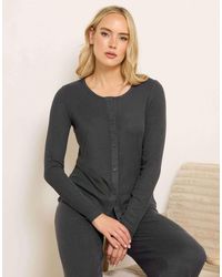 Long Tall Sally - Ribbed Cardigan - Lyst