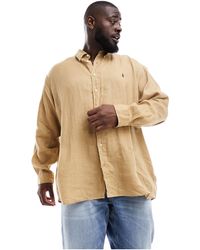 Polo Ralph Lauren - Big & tall – klassisches oversize-leinenhemd - Lyst
