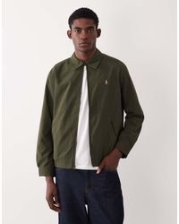 Polo Ralph Lauren - Icon Logo Zip Up Windbreaker Jacket - Lyst