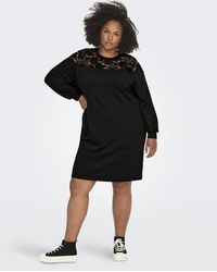 ONLY - Sweatshirt Dress - Lyst