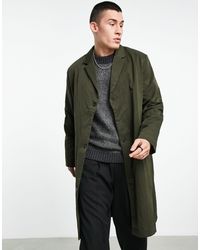 rudie premium wool blend overcoat