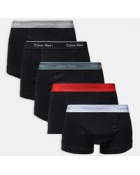 Calvin Klein - Cotton Classics 5 Pack Boxer Briefs - Lyst