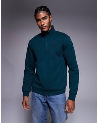 EA7 - Armani Train Core Logo Half Zip Sweatshirt - Lyst