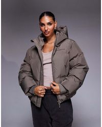 Good For Nothing - Hooded Puffer Jacket - Lyst