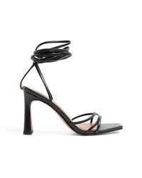 NA-KD - Squared Toe Strappy Heels - Lyst