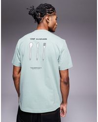 The North Face - Evolution Sketch Back Print T-shirt - Lyst