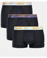 Nike - Everyday Cotton Stretch 3 Pack Trunk - Lyst