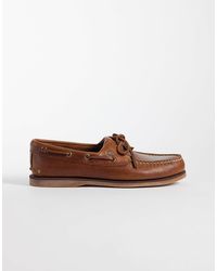 Timberland - – classics – bootsschuhe aus mittelem leder mit zwei ösen - Lyst