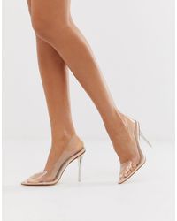 public desire clear sandals