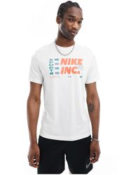 Nike - T-shirt à motif en tissu dri-fit - Lyst