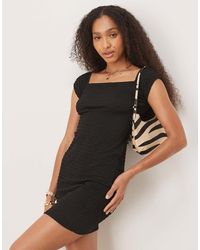 NARRATED - Scoop Neck Mini Dress - Lyst