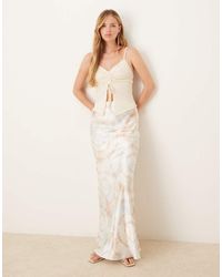 NARRATED - Bias-Cut-Maxi-Skirt - Lyst