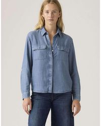 Levi's - Elaine Utility Button Up Shirt - Lyst
