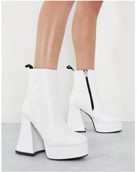 lamoda flared heel