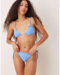 Nike - Nike Terry String Bikini Bottom - Lyst