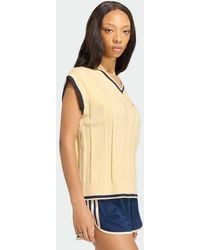 adidas Originals - Cable Knit Vest - Lyst