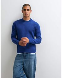 Mango - Light Knitted Jumper - Lyst