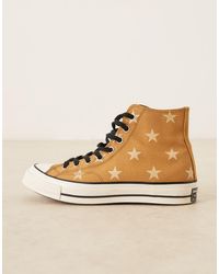 Converse - Chuck 70 Hi Sneakers With Star Print - Lyst