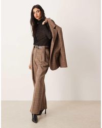 ASOS - Pantaloni Sartoriali Dritti A Vita Alta - Lyst