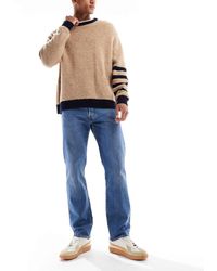 Levi's - Vaqueros De Corte Recto Con Lavado Medio Envejecido 501 Original De -Azul - Lyst