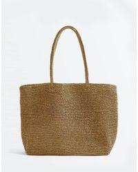 Oysho - Woven Paper Shopper - Lyst