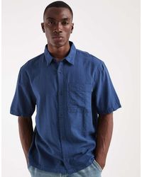 Hollister - Boxy Cropped Short Sleeve Shirt - Lyst