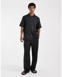 Tommy Hilfiger - Linen Mix Pants - Lyst