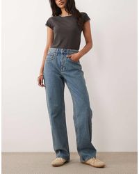 Abercrombie & Fitch - Curve Love High Rise 90S Relaxed Jean - Lyst