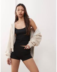 Weekday - Jersey Hot Pants - Lyst