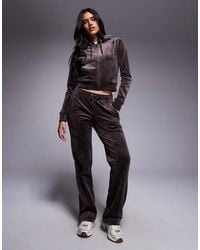 Juicy Couture - – jogginghose aus velours - Lyst