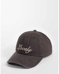 Gina Tricot - Embroidered Cap - Lyst
