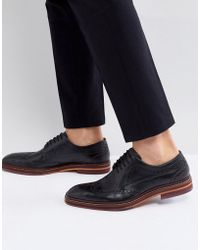 ted baker black brogues