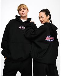 Weekday - Unisex Co-ord Oversized Graphic Hoodie - Lyst