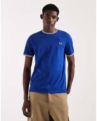 Fred Perry - Twin Tipped Logo T-Shirt - Lyst