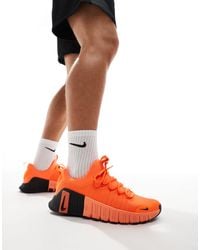 Nike - Free metcon 6 - baskets - orange - Lyst