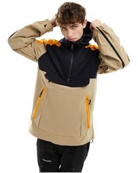 Volcom - Brighton - giacca pullover da sci beige - Lyst