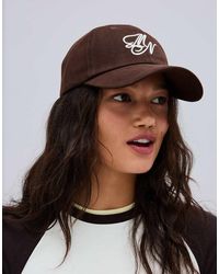 Bershka - Embroidered Cap - Lyst