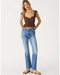 Stradivarius - Petite – d98 – gerade geschnittene jeans - Lyst