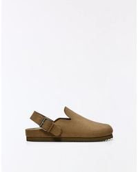 Bershka - Clogs With Strap Detail - Lyst
