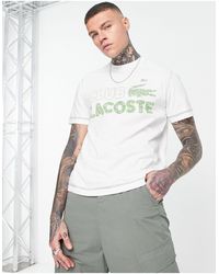 Lacoste - Club Relaxed Fit T-shirt - Lyst