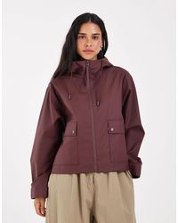 ONLY - Hooded Rain Jacket - Lyst