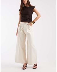 Tommy Hilfiger - Mid Rise Baggy Pleated Jeans - Lyst