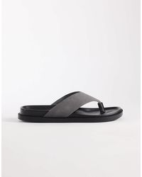 ASOS - Tongs classiques - anthracite - Lyst