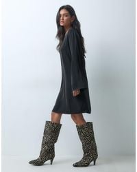 Jdy - Open Back Mini Dress - Lyst