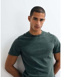 Abercrombie & Fitch - Essential T-Shirt Met Wassing - Lyst