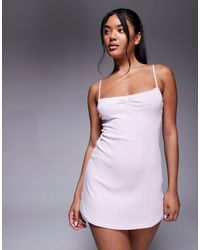 Oh Polly - Lounge Jersey Cami Mini Dress - Lyst