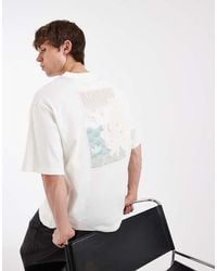 adidas Originals - Floral Graphic T-shirt - Lyst
